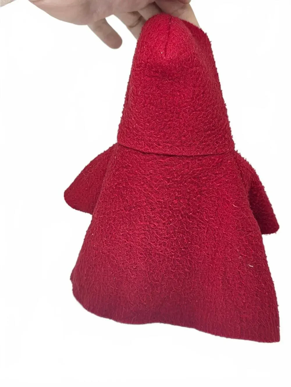 Vintage Paddington Bear Plush Replacement Clothes Red Duffle Coat Green Hat